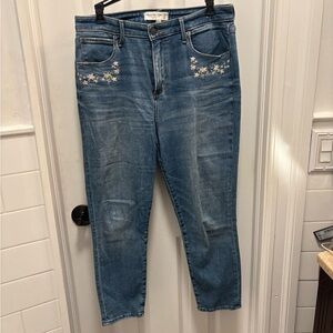 Curve Love High Rise Super Skinny Ankle Jeans